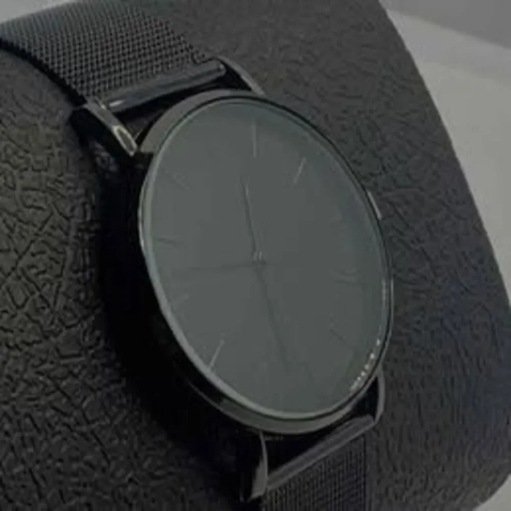 South Lane Black Mesh Analog Dial Quartz Genuine Watch - New